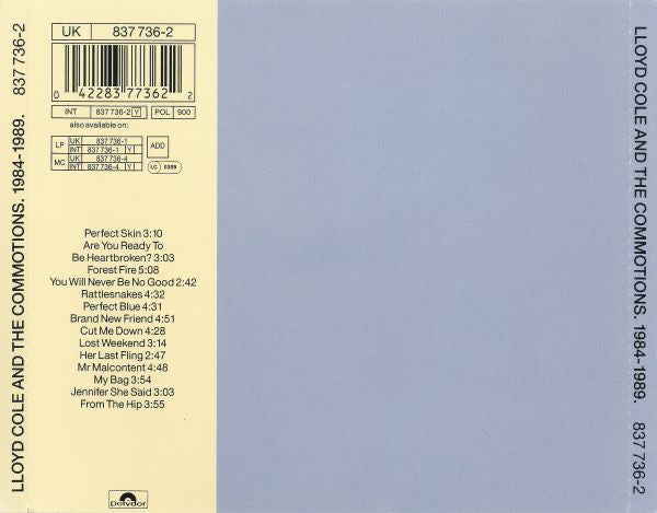 USED CD - Lloyd Cole And The Commotions – 1984-1989