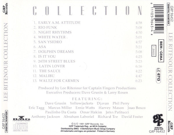 USED CD - Lee Ritenour – Collection