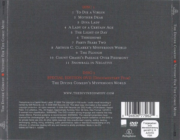 USED CD/DVD - The Divine Comedy – Victory For The Comic Muse