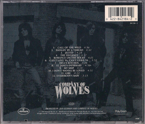 USED CD - Company Of Wolves – Company Of Wolves