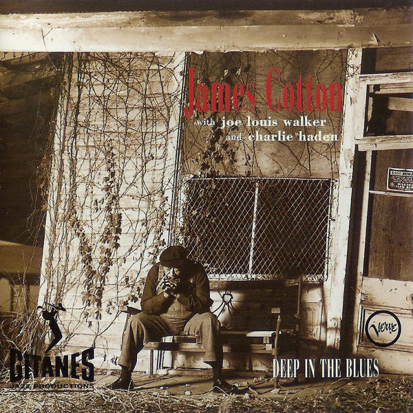 USED CD - James Cotton With Joe Louis Walker And Charlie Haden – Deep In The Blues