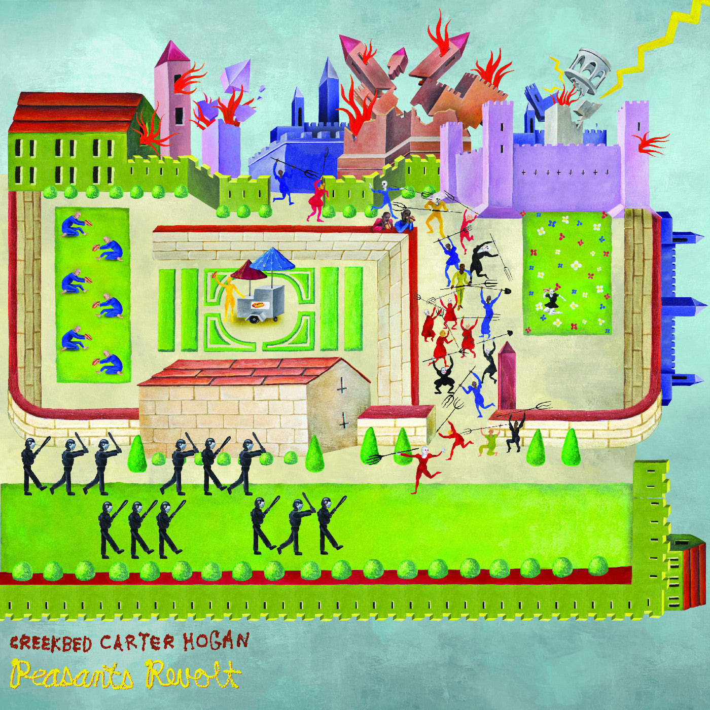 Creekbed Carter Hogan - (PRESALE 7/24/26) Peasants Revolt (IEX LIME GREEN VINYL) |