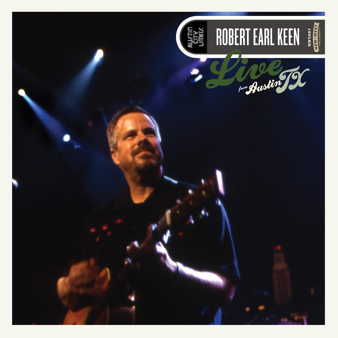Robert Earl Keen - (PRESALE 8/21/26) Live From Austin, TX (GATEFOLD STICKER RED WHITE BLUE SPLATTER VINYL 2xLP NEW WEST LP-NW-7069IE 2026) | NEW Mint (M) Mint (M)