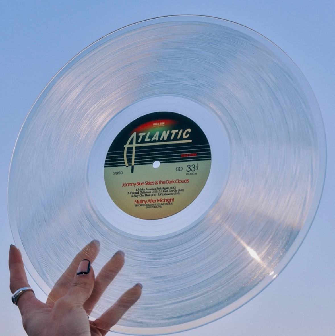 Johnny Blue Skies & The Dark Clouds - Mutiny After Midnight (IEX CLEAR VINYL LP) | NEW