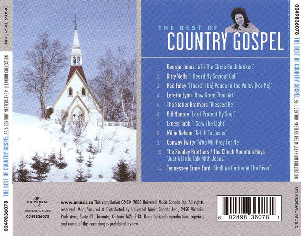 USED CD - Various – The Best Of Country Gospel