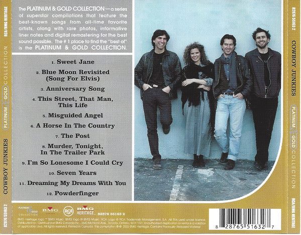 USED CD - Cowboy Junkies – Platinum & Gold Collection