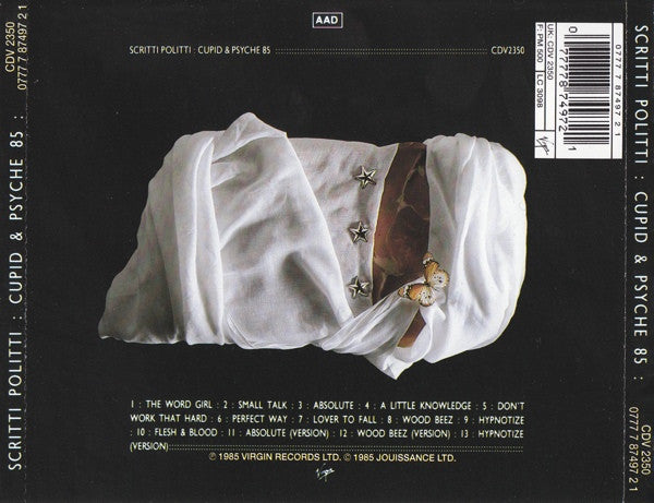 USED CD - Scritti Politti – Cupid & Psyche 85