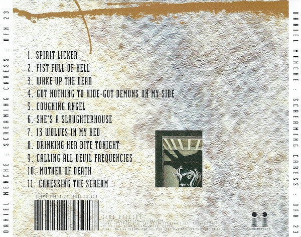 USED CD - Daniel Menche – Screaming Caress