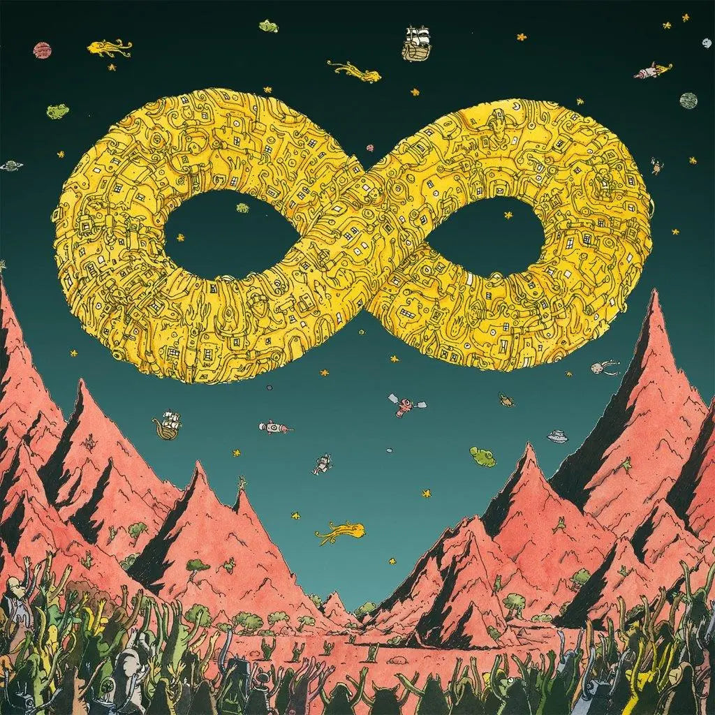 Dance Gavin Dance - (PRESALE 7/24/26) Mothership (10Th Anniversary) [Sea Blue Glitter LP] | NEW