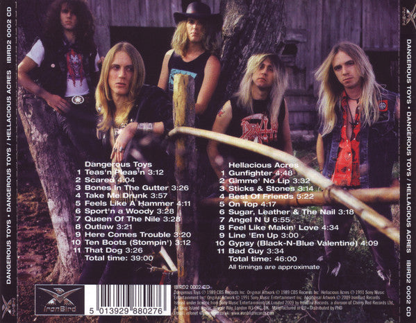 USED 2CD - Dangerous Toys – Dangerous Toys / Hellacious Acres