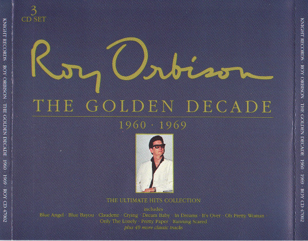 USED 3CD - Roy Orbison – The Golden Decade 1960 • 1969