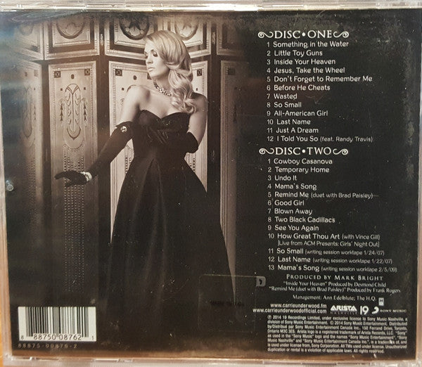 USED 2CD - Carrie Underwood – Greatest Hits: Decade #1