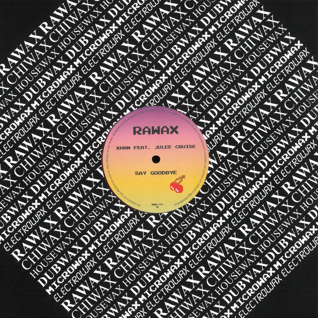 Khan feat. Julee Cruise - Say Goodbye (PURPLE VINYL 12" Rawax Records RXK-01P) | NEW Mint (M) Mint (M)