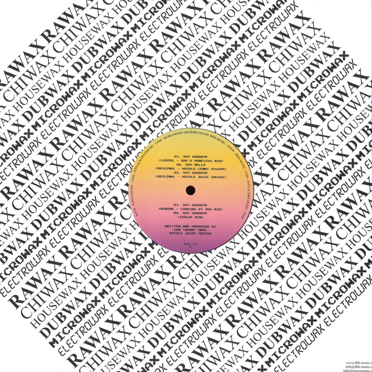 Khan feat. Julee Cruise - Say Goodbye (PURPLE VINYL 12" Rawax Records RXK-01P) | NEW Mint (M) Mint (M)