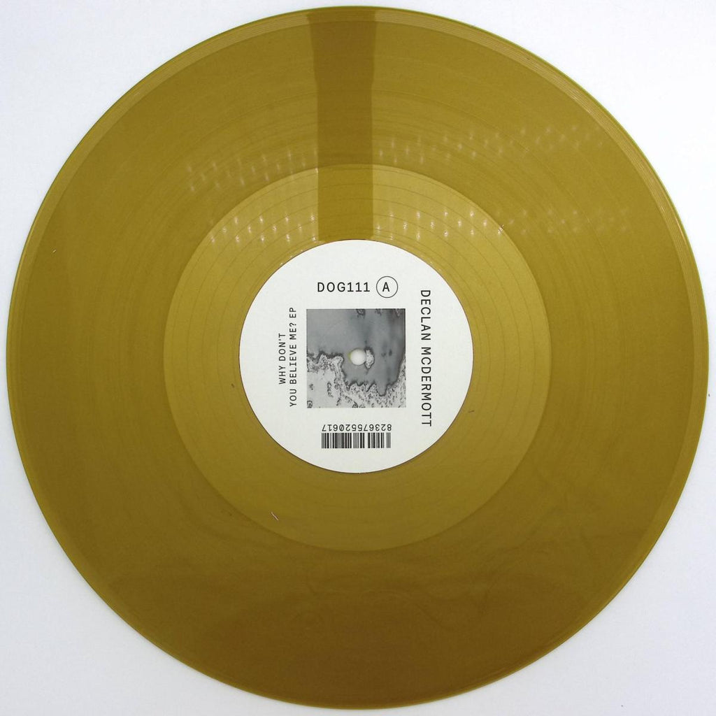 Declan McDermott - Why Don't You Believe Me? (GOLD VINYL 12" Delusions Of Grandeur DOG111G) | NEW Mint (M) Mint (M)