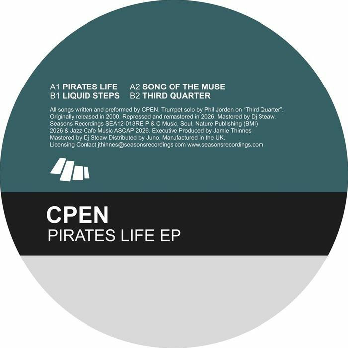 CPEN - (PRESALE 9/7/26) Pirates Life EP (WHITE & BLACK MARBLED VINYL) | Mint (M) Mint (M)