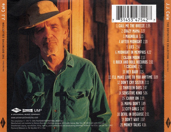 USED CD - J.J. Cale – The Definitive Collection