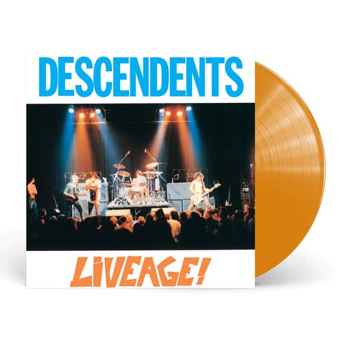Descendents - (PRESALE 8/14/26) Liveage! (TRANSPARENT ORANGE VINYL LP ORG MUSIC ORGM2335LP-C1 2026) | NEW