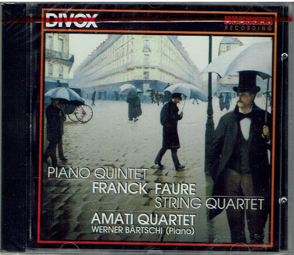 USED CD - Amati Quartet, Franck, Fauré – Piano Quintet / String Quartet