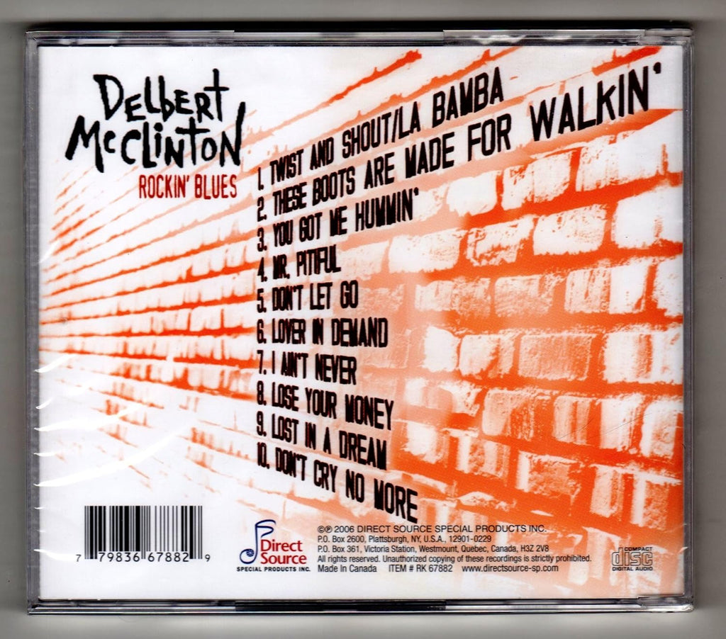 USED CD - Delbert McClinton – Rockin' Blues