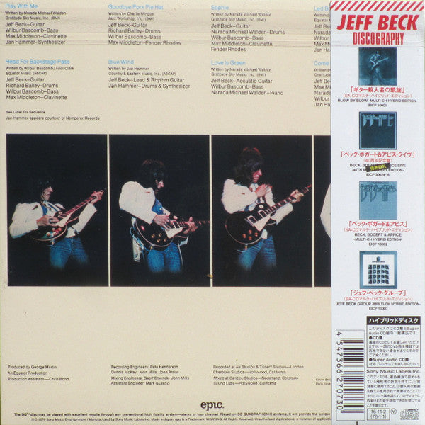 USED SACD - Jeff Beck – Wired