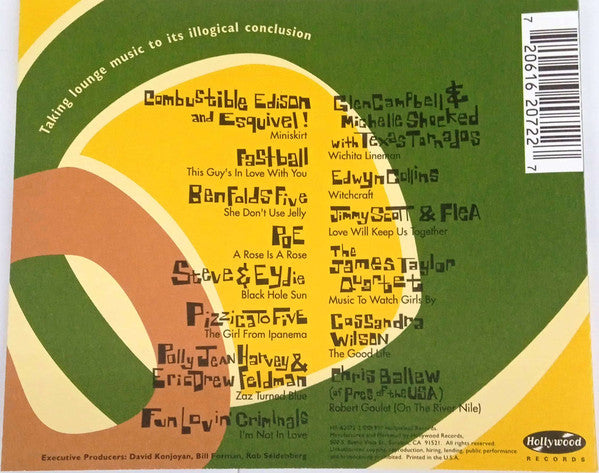 USED CD - Various – Lounge-A-Palooza