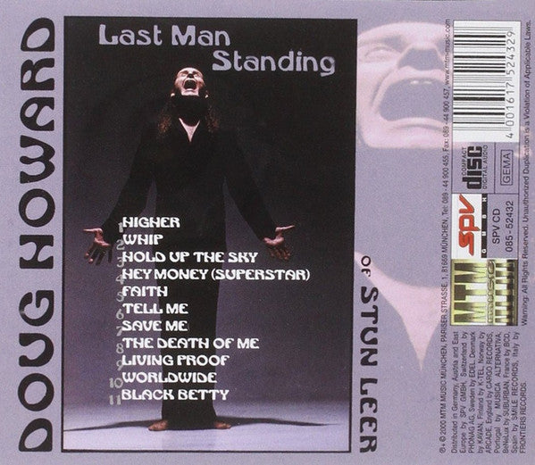 USED CD - Doug Howard Of Stun Leer – Last Man Standing
