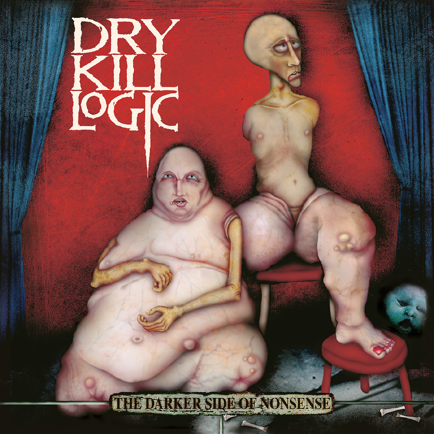 Dry Kill Logic - The Darker Side of Nonsense - 25th Ed. (MILKY CLEAR VINYL) | Mint (M) Mint (M)