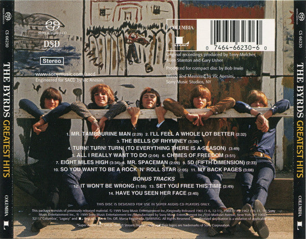 USED SACD - The Byrds – Greatest Hits