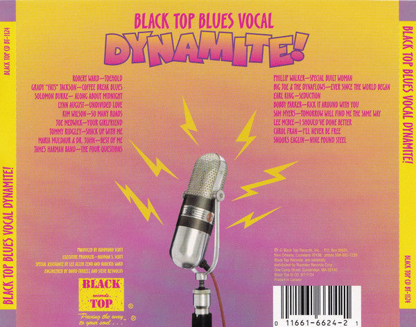 USED CD - Various – Black Top Blues Vocal Dynamite!