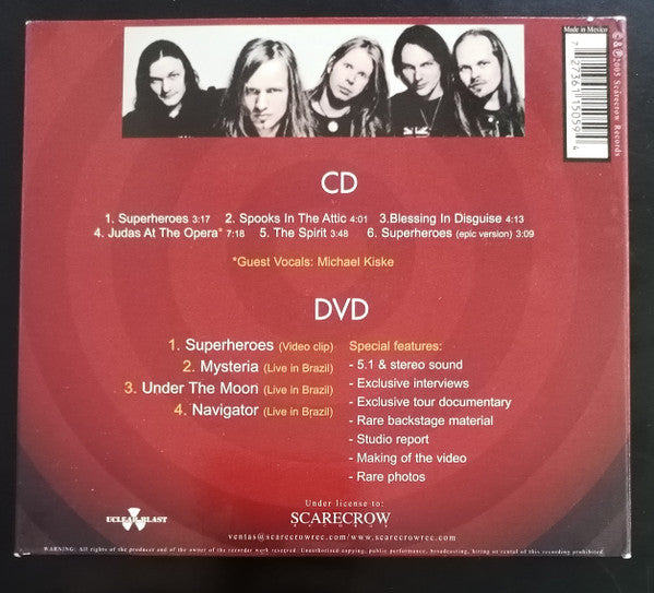 USED CD/DVD - Edguy – Superheroes