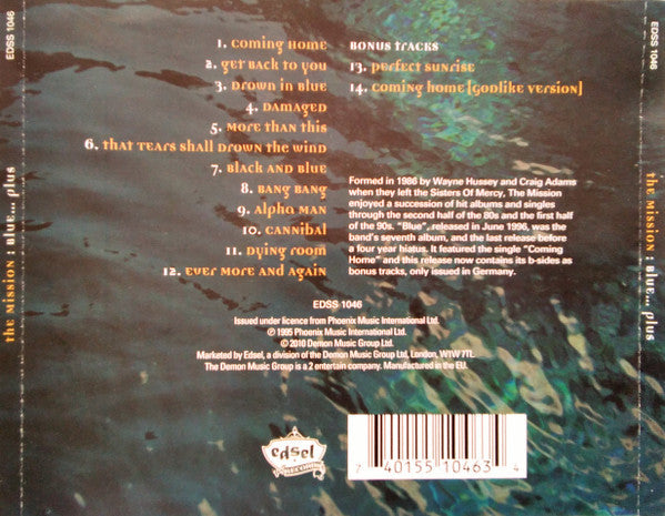 USED CD - The Mission – Blue... Plus