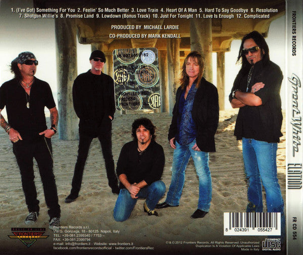 USED CD - Great White – Elation