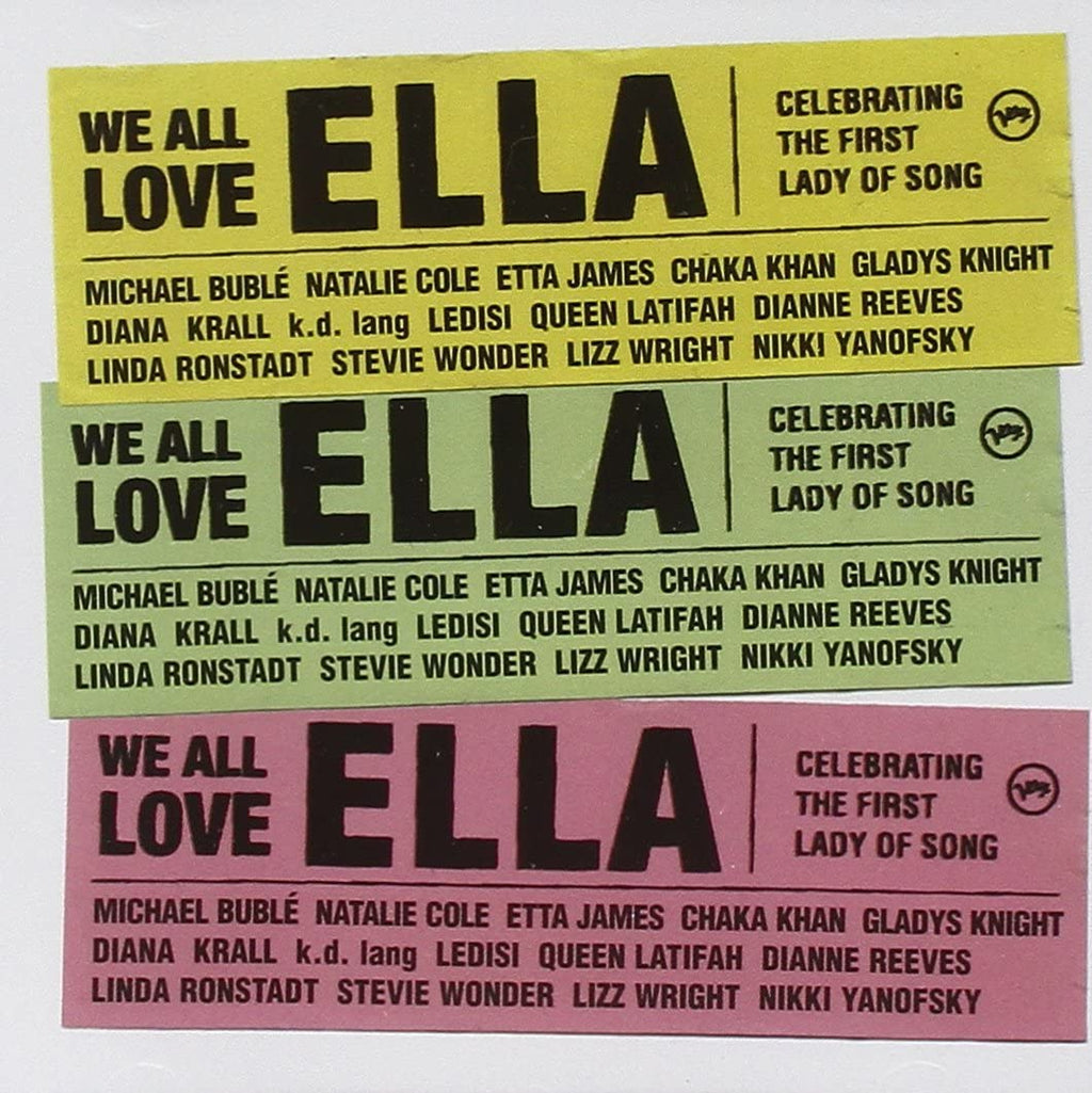 Various – We All Love Ella: Celebrating The First Lady Of Song - USED CD