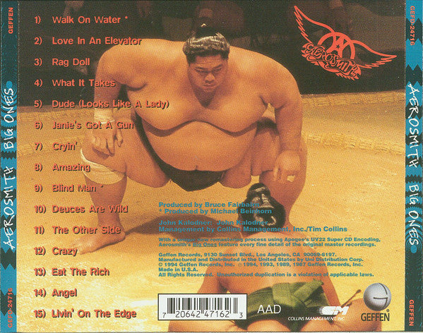 USED CD - Aerosmith – Big Ones