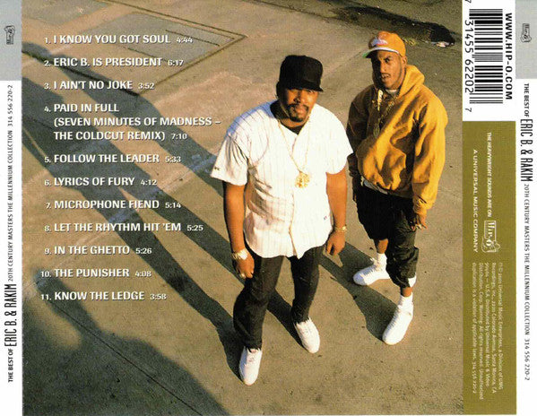 USED CD - Eric B. & Rakim – The Best Of Eric B. & Rakim