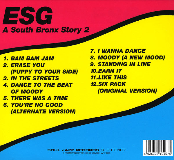 USED CD - ESG – A South Bronx Story 2 - Collector's Edition: Rarities