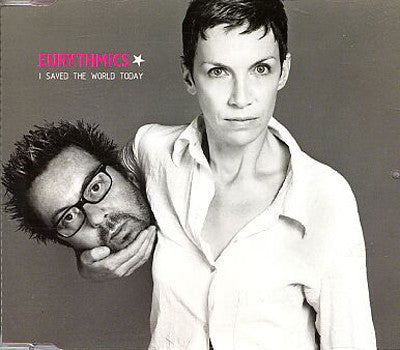 USED CD SINGLE - Eurythmics – I Saved The World Today
