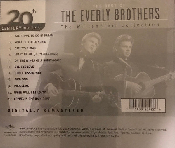 USED CD - The Everly Brothers – The Best Of The Everly Brothers