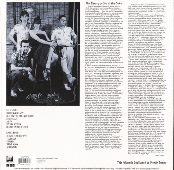 Throbbing Gristle - Throbbing Gristle's Greatest Hits (Entertainment Through Pain)(ORANGE VINYL LP Mute TGLP7) | NEW