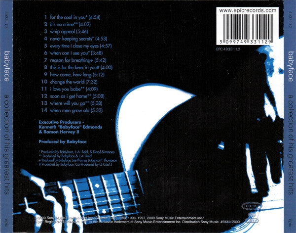 Babyface – A Collection Of His Greatest Hits - USED CD