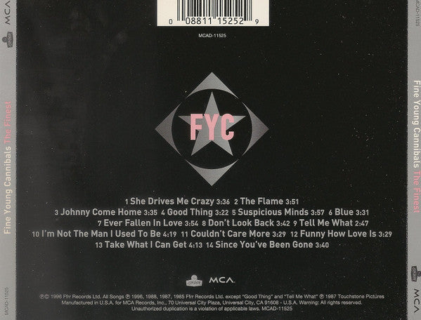 USED CD - Fine Young Cannibals – The Finest