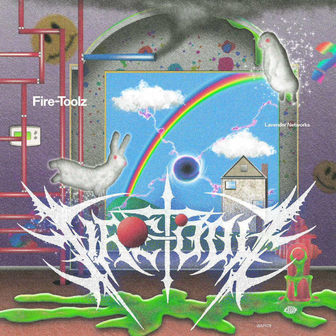 Fire-Toolz - Lavender Networks (LAVENDER MARBLE VINYL) | Mint (M) Mint (M)
