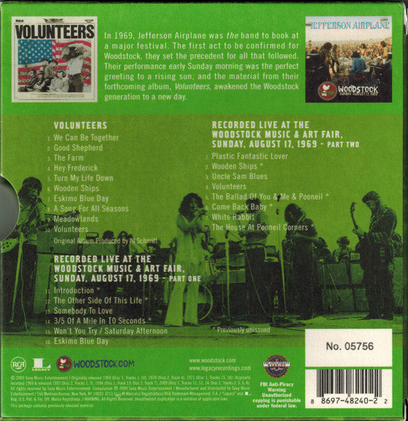 USED 2CD - Jefferson Airplane – The Woodstock Experience