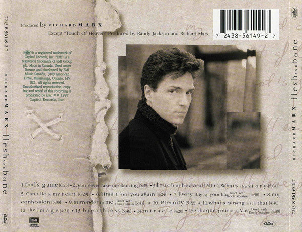 USED CD - Richard Marx – Flesh And Bone