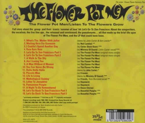 USED CD - The Flower Pot Men – Listen To The Flowers Grow