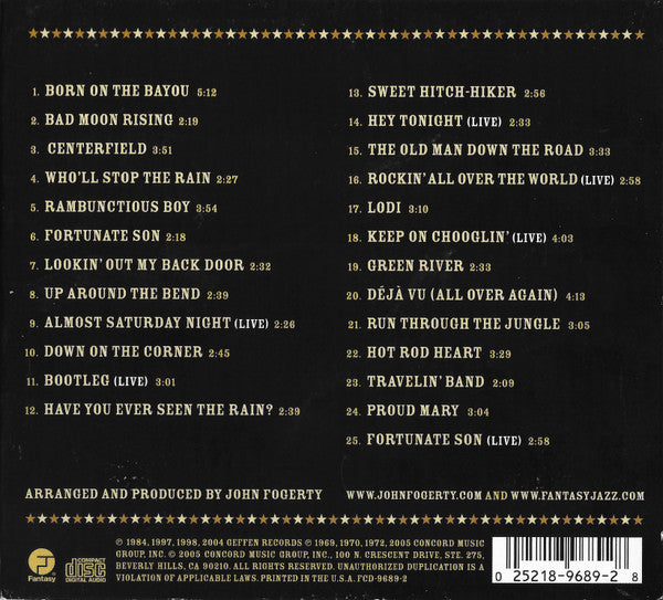 USED CD - John Fogerty, Creedence Clearwater Revival – The Long Road Home: The Ultimate John Fogerty · Creedence Collection