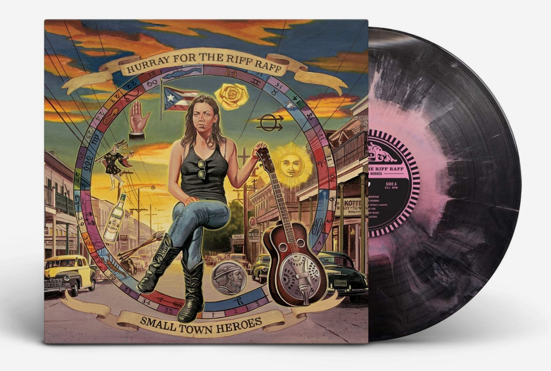 Hurray for the Riff Raff - Small Town Heroes (Pink Acid Wash VINYL LP ATO ATO0212) | NEW