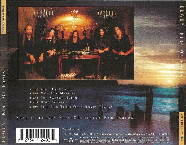 USED CD - Edguy – King Of Fools