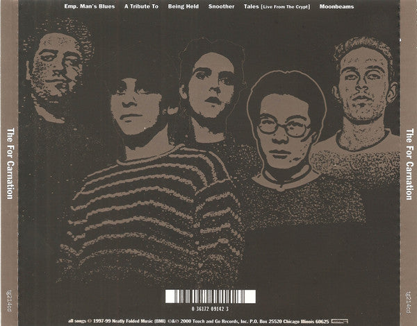 USED CD - The For Carnation – The For Carnation